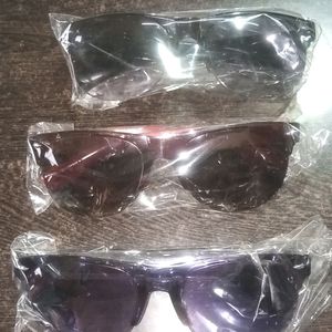 3 Piece New Unused Sunglasses Chashma