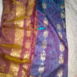 Pattu Saree One Time Used