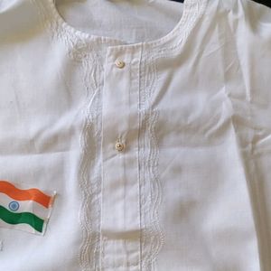 White Kurta Pyjama Set For 3-4 Years Old 🤩🤩