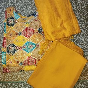 Yellow Kurta Set