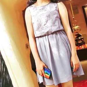 GREY LIGHT WEIGHT DRESS