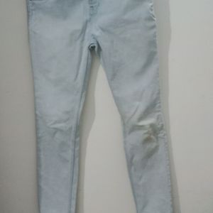 Sky Blue Skinny Jeans