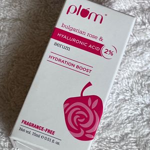 plum bulgarian rose & HYALURONIC ACID serum