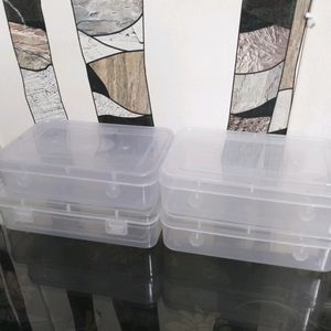 Set Of 4 Plastic Containers