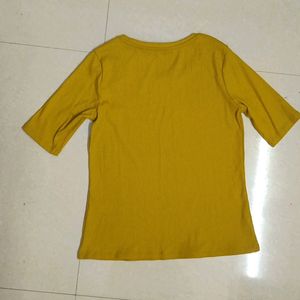 Mustard Unused Top