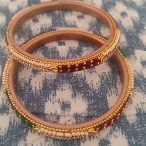 Two Multi Colour Bangles 2:6