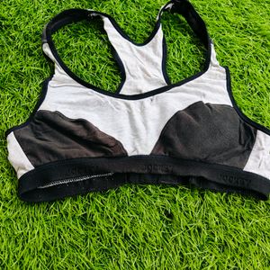 Jockey branded Grey n black  🩶 🖤 active wear bra