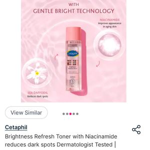 Cetaphil Brightness Refresh Toner With Niacinamide