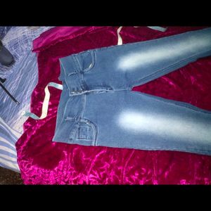 Women Jeans Skin Fit High Waist