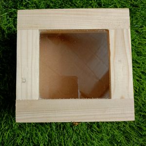 Square Wooden Box