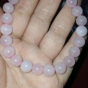 Rose Quartz Crystal Bracelet