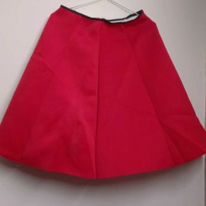 Stunning Red Skirt