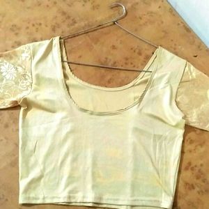 I Am Selling A Golden Blouse For Women