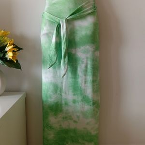 Urbanic Green Tie Dye Coord Set