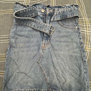 Cute Denim Mini skirt