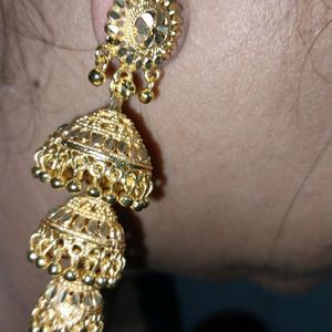 Golden Jhumka