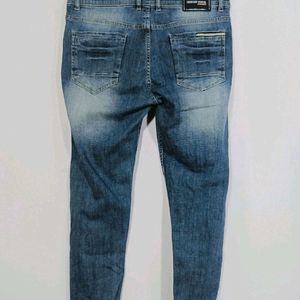 Men Blue Denim Pant