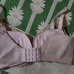 Nude Lacy Bra