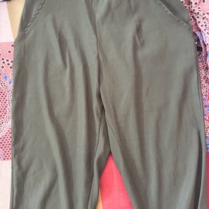 High Rise Tapered Fit Pants