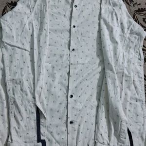 Menever Mens Full Sleeves Shirt (Size=XL)