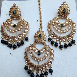 Jwellery Set With Beautiful Lehnga