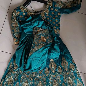 Frock With Patiala Heavy Salwar