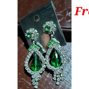 Anarkali Suit +Free Matching Earrings