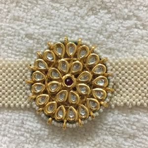 Kundan Moti Bracelet