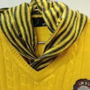 Yellow Woolen Sweater