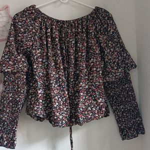 Floral Crop Top