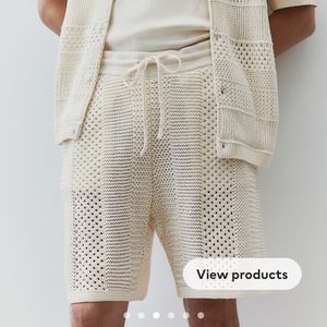 H&M Crochet Shorts