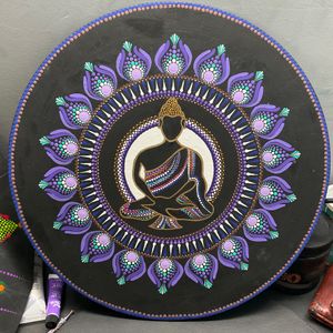 Budha Dot Art Mandala HANDMADE