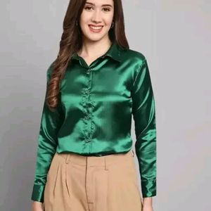 Satin Full Sleeve Shirt