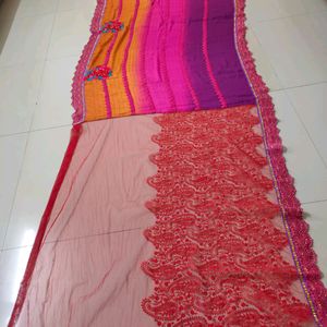 Saree With Blouse Piece