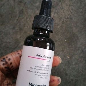 Minimalist 2% Salicylic Acid FaceSerum For Acne, B