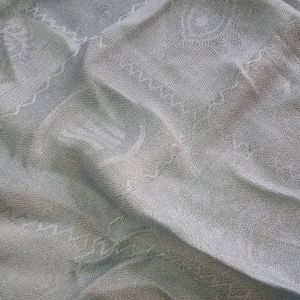 Light Gray With Shimmer Stole