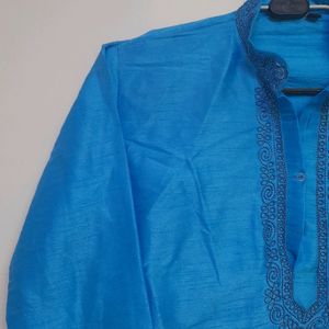 Boy's Blue Kurta