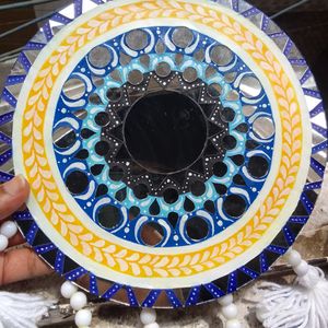 Premium Mirror Mosaic Art On MDF Board