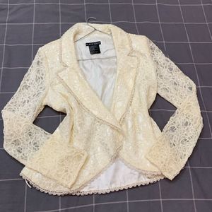 Korean Net Blazer For Women