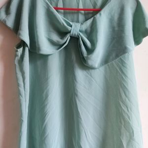 Sea Green Top