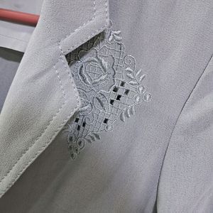 Imported Embroidery Shrug