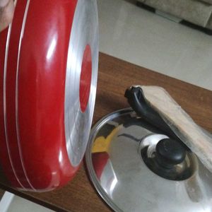 Wilson Brand Fry Pan With Lid New No Tag