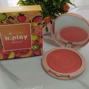 Myglamm K.Play Flavoured Blush - Sweet Peach