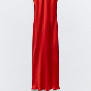 ZARA RED MAXI DRESS