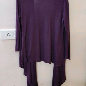 Dressberry Purple Shrug