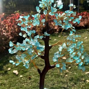 Aquamarine Tree Of Confidence And Success