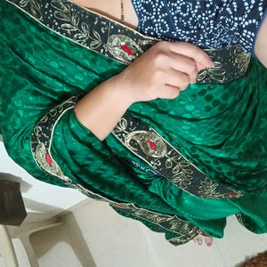 Green Saree