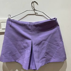 zara korean skorts