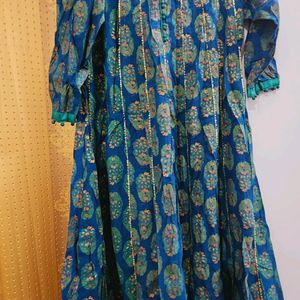 Anarkali Frock Plazo Duppata