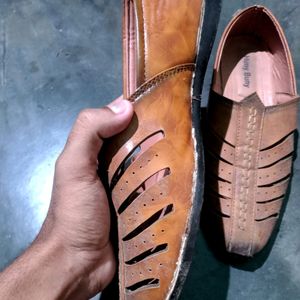 Brown Mojaris For Men